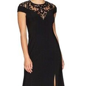 Adrianna Papell black sequin dress